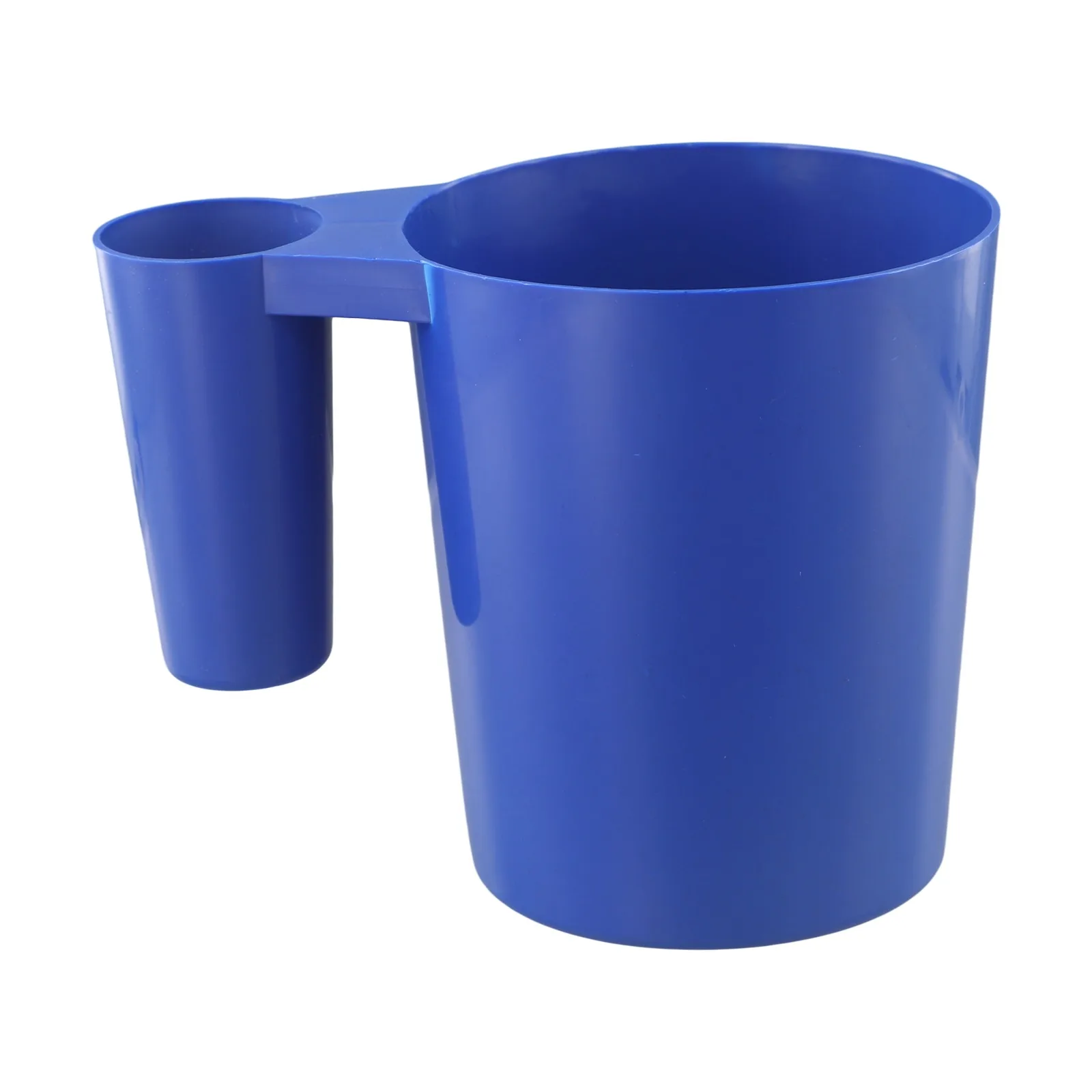 1pc Blue Measuring Scoop With Handle Cleaning Tools For Swimming Pools Large Capacity 13.5X11X9.5 Cm 1pc Blue Measuring