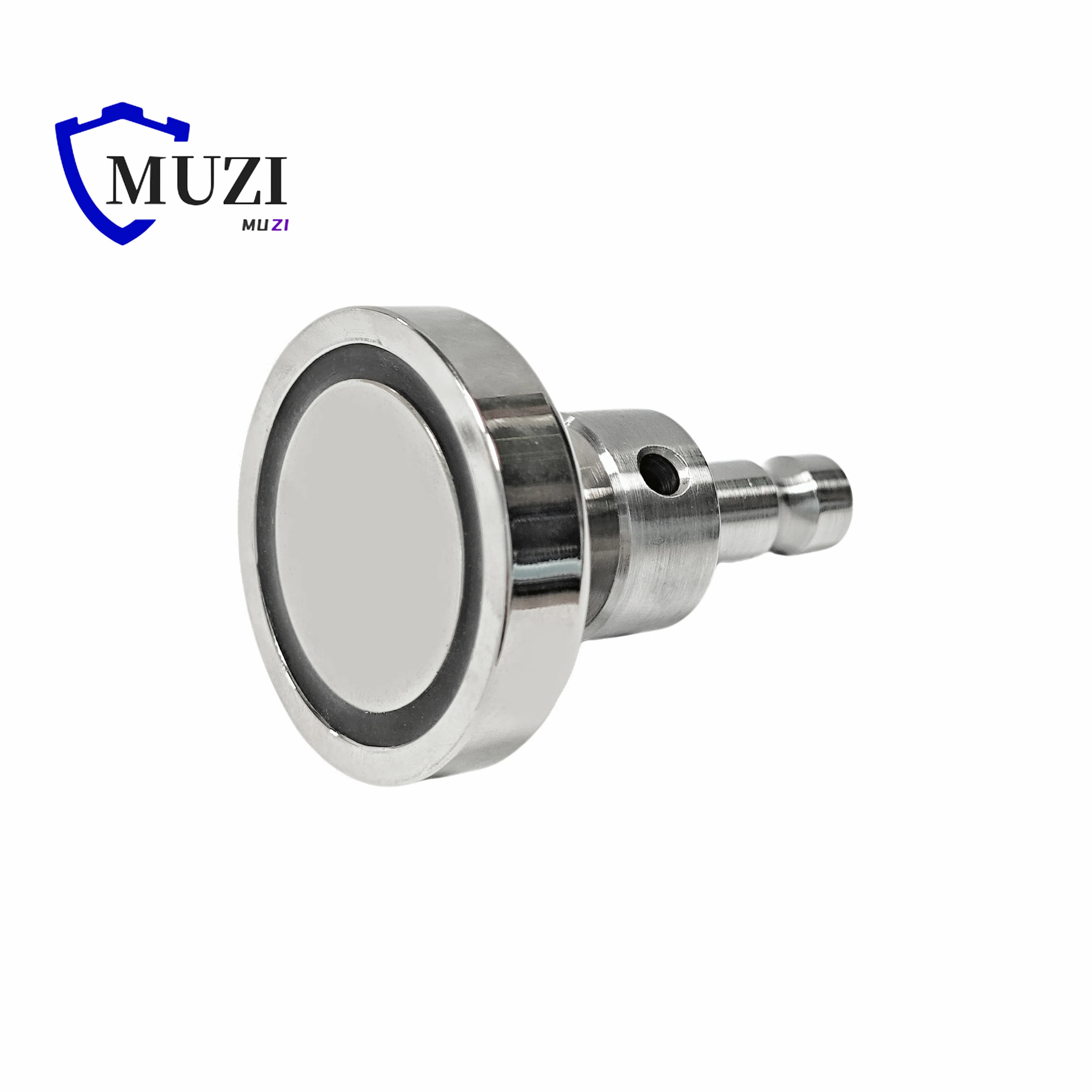 M8 Thread and Swiss Type Interface Stainless Steel Adapter with Magnet Holder Diameter Silver 60MM Spigot Base for Prism Survey