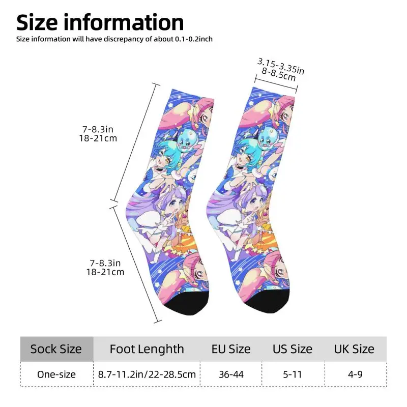 Custom Pretty C-Cures Men Women Crew Socks Unisex Fun 3D Printing Sweet Angel Dress Socks