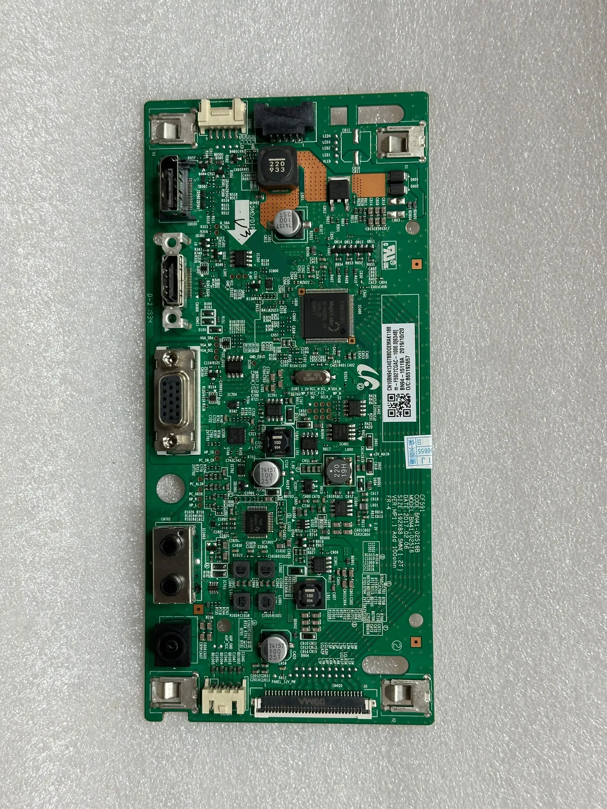 

Good quality C27F591FD driver board BN41-02516B screen CY-PK270BNLV7F