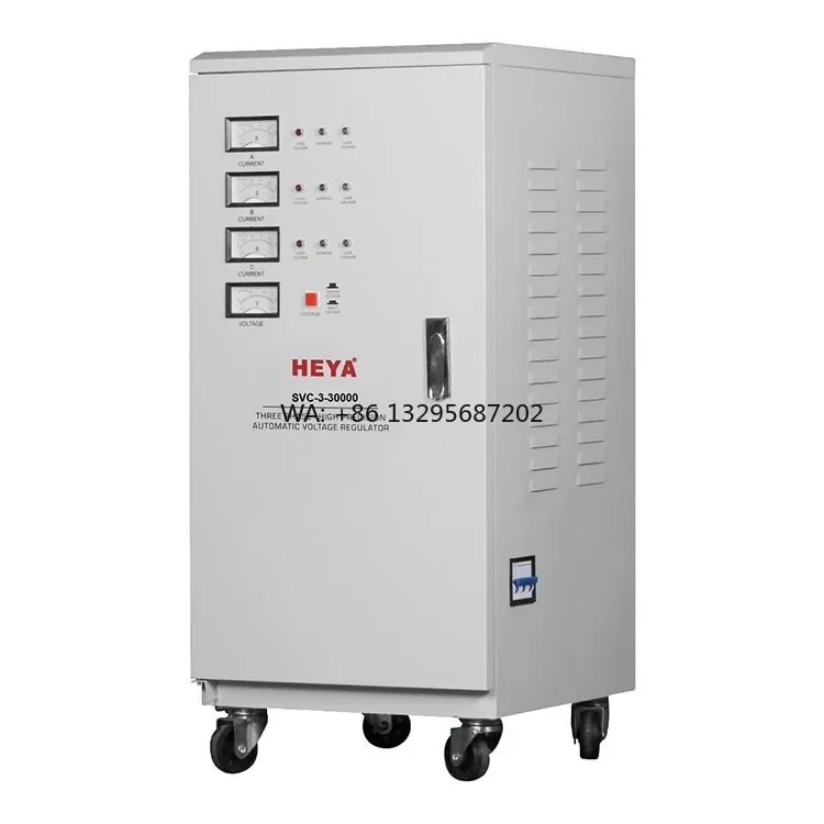 

SVC TNS 30KVA 3 Phase Servo Automatic Voltage Regulator Stabilizers Three Phase Over-voltage/load/heat&short Circuit AC HEYA/OEM