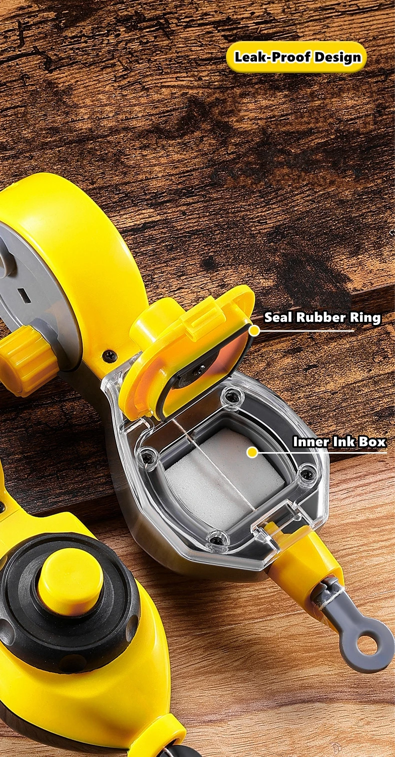 Woodworking Ink Fountain Automatic Drawing Line Marker Carpentry Building Construction Ground Marking Scriber Spirit Level Tools