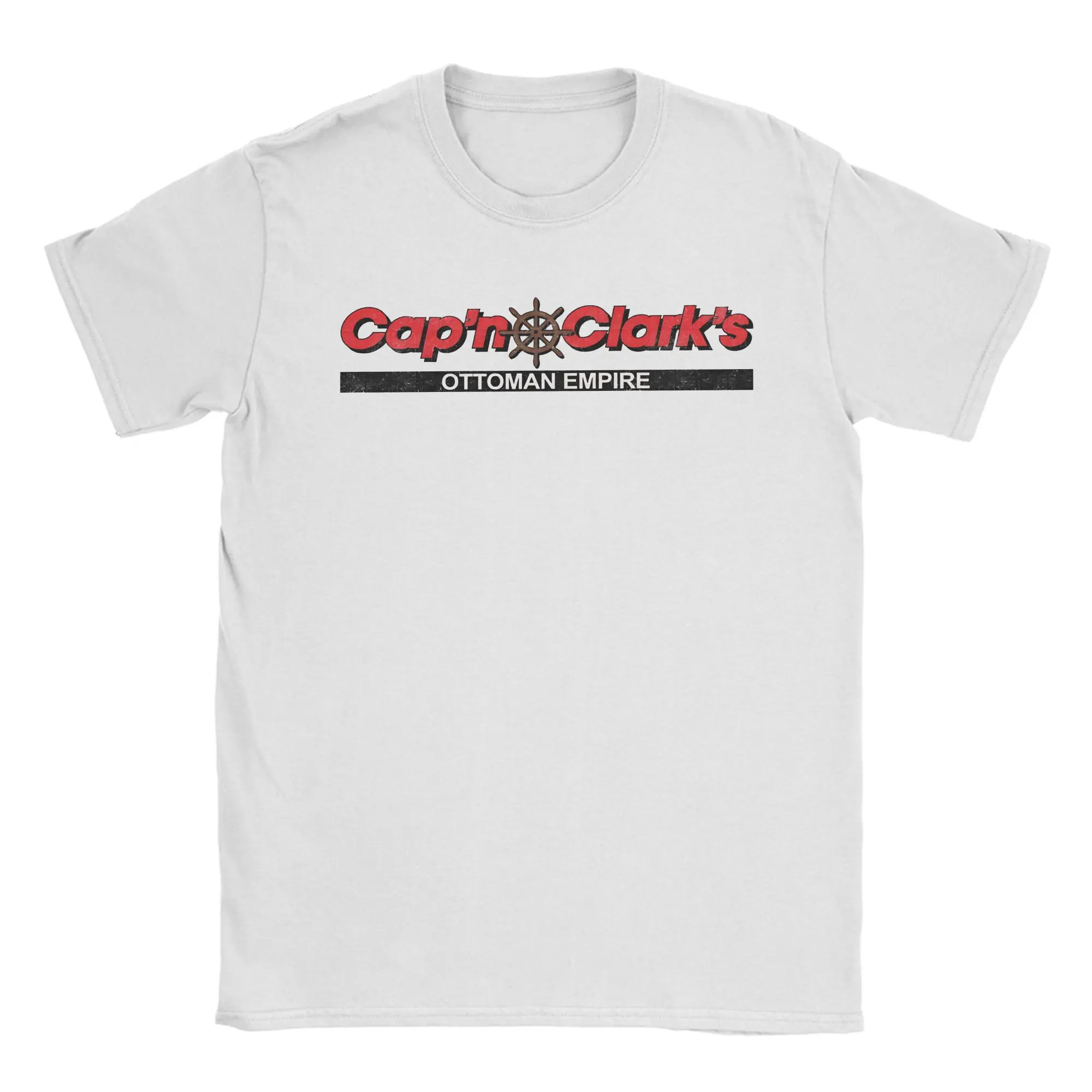 Movie Backrooms Cap'n Clark's Ottoman Empire T-Shirt Summer  Vintage T Shirts Cotton Harajuku Tshirt For Men's Casual Top Tees