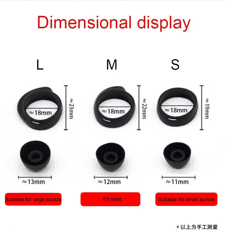 Earphone Silicone Case For Samsung R170/R175 Galaxy Buds+ Ear Pads Cushion Bluetooth Headset In-Ear Caps Covers Earbuds Eartips