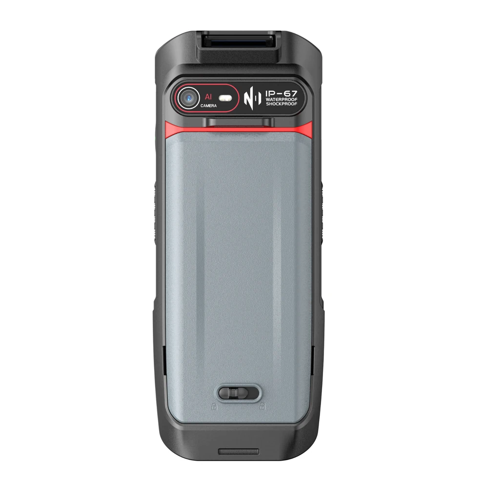 Android 13 PDA 6G+64G MT6769 Octa-core 1D 2D Barcode Scanner Reader NFC IP67 Rugged Data Collector Terminal PDA 4.2 Inch