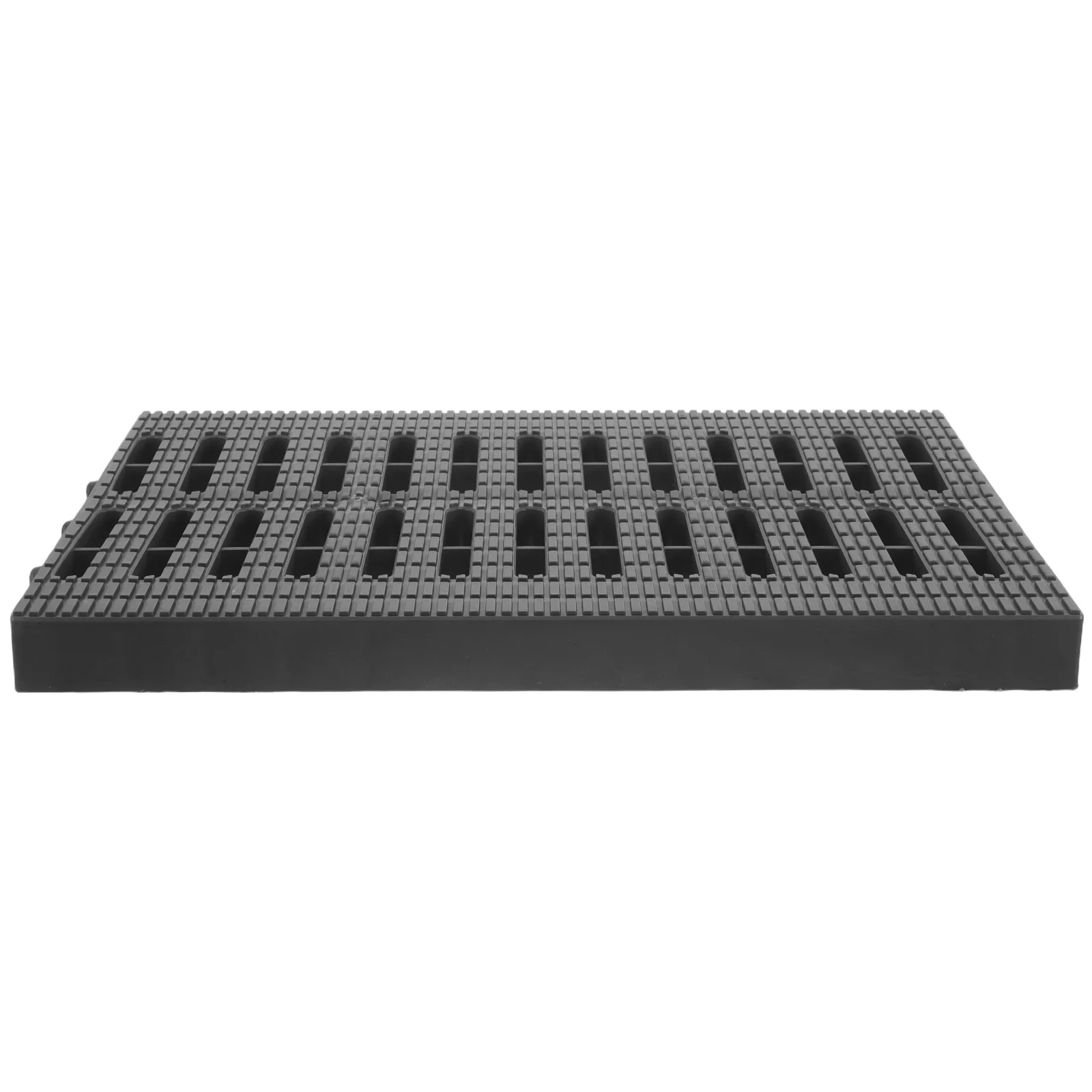 Plastic Drain Cover Kitchen Floor Channel Heavy Duty Ground Gutter Cover Outdoor Water Drainage Grate Yard Rainwater Ditch Gate