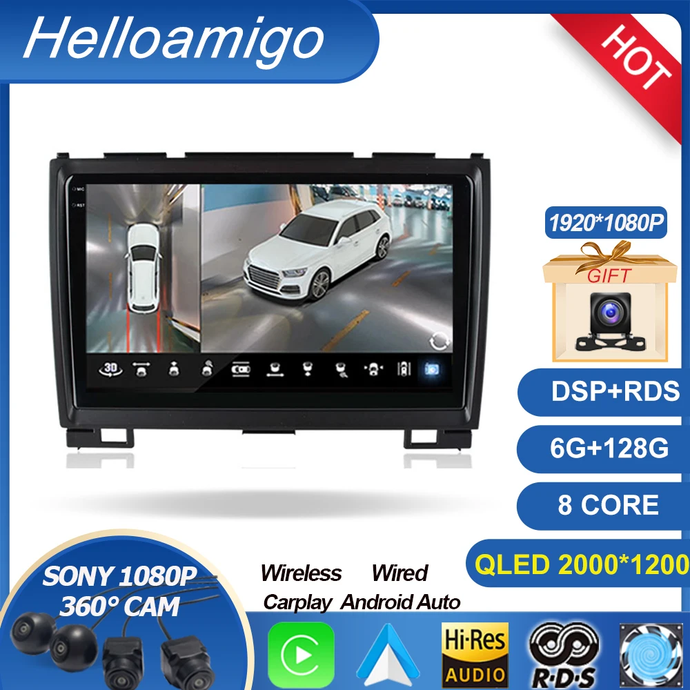 

Автомагнитола для Haval Hover Great Wall H3 H5 2011-2016, 2DIN, Android 12