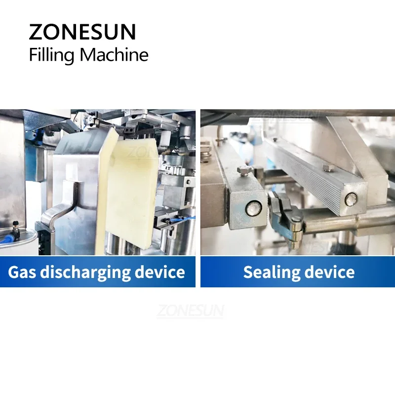 Zonesun自動袋詰め機、顆粒ドイパックペットフード、穀物パケット粒子包装機、ZS-GB200