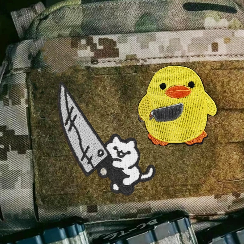 Little Yellow Duck Embroidered Morale Badge 