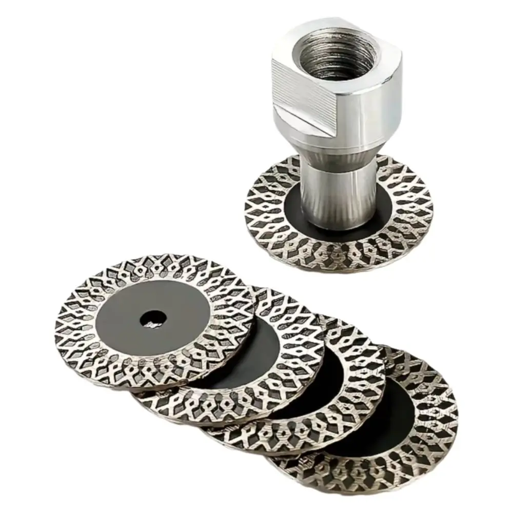 40mm Angle Grinder Diamond Cutting Disc Removable Flange Wear-Resistant M14 Extended Connecting Rod Hard Grinding Durable