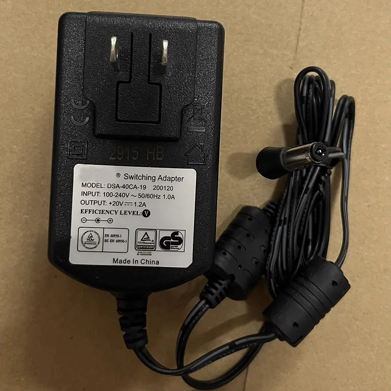 DSA-40CA-19 Smart Vacuum cleaner TAB-T750B Vacuum cleaner power adaptor charger 20V1.2A