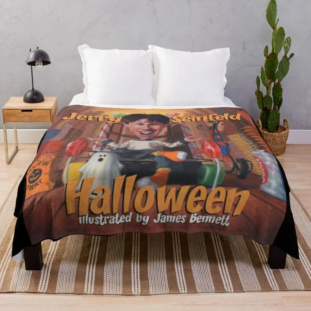 

Jerry Seinfeld Halloween Kindle Edition Throw Blanket Lightweight Warm Blanket for Indoor Outdoor Use