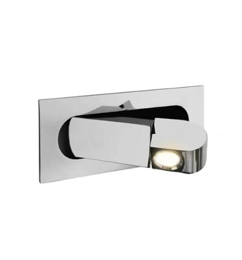 Imagem -01 - Lâmpada de Parede Led com 350 Graus de Rotação Ângulo Ajustável Quarto Cabeceira Luz de Leitura Recesso Dobrável Home Decor s lampada de parede led com 350 graus de rotacao angulo ajustavel quarto cabeceira luz de leitura recesso dobravel home decor s 01