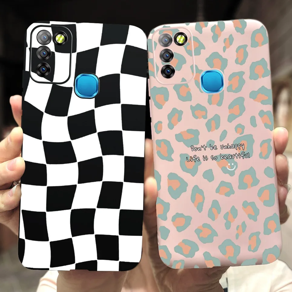 For Infinix Smart 5 / Smart 6 (3/64G) / X657B X657C X657 Case Cartoon Cool Child Pattern Cover Smart5 Smart6 Soft Silicone TPU