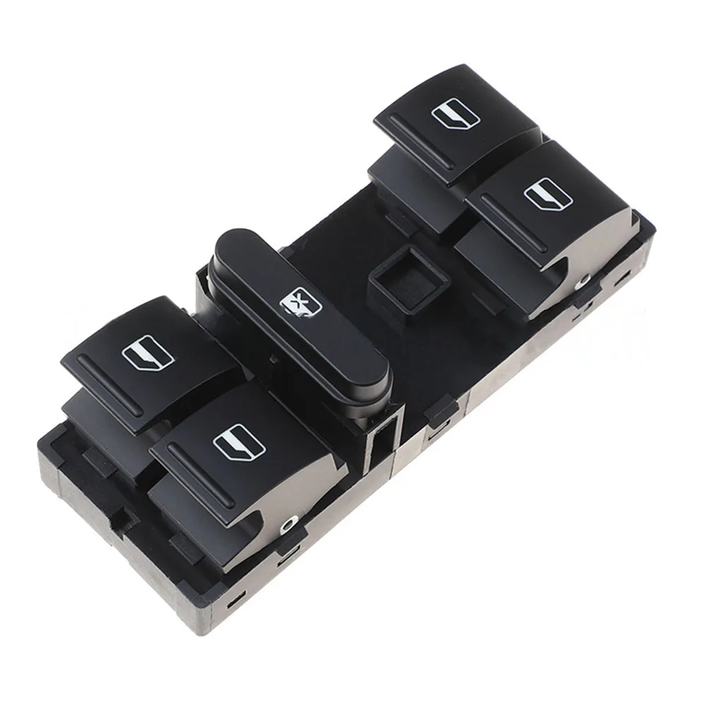 Duurzaam Voor SKODA Fabia Octavia Super B Voor Yeti DRIVER Schakelaar Ruitbediening Knop 1Z0959858B 1Z0 959 858B 1ZD959856