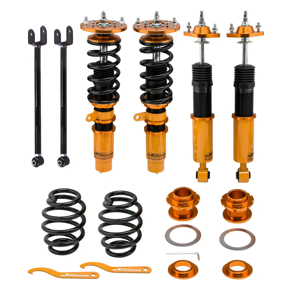 

MaXpeedingrods Damper & Height Adj. Suspension Shocks Coilovers for BMW 3 E46 330i 325i 328i 318d 320d 320i 325i 330d 1998-2005