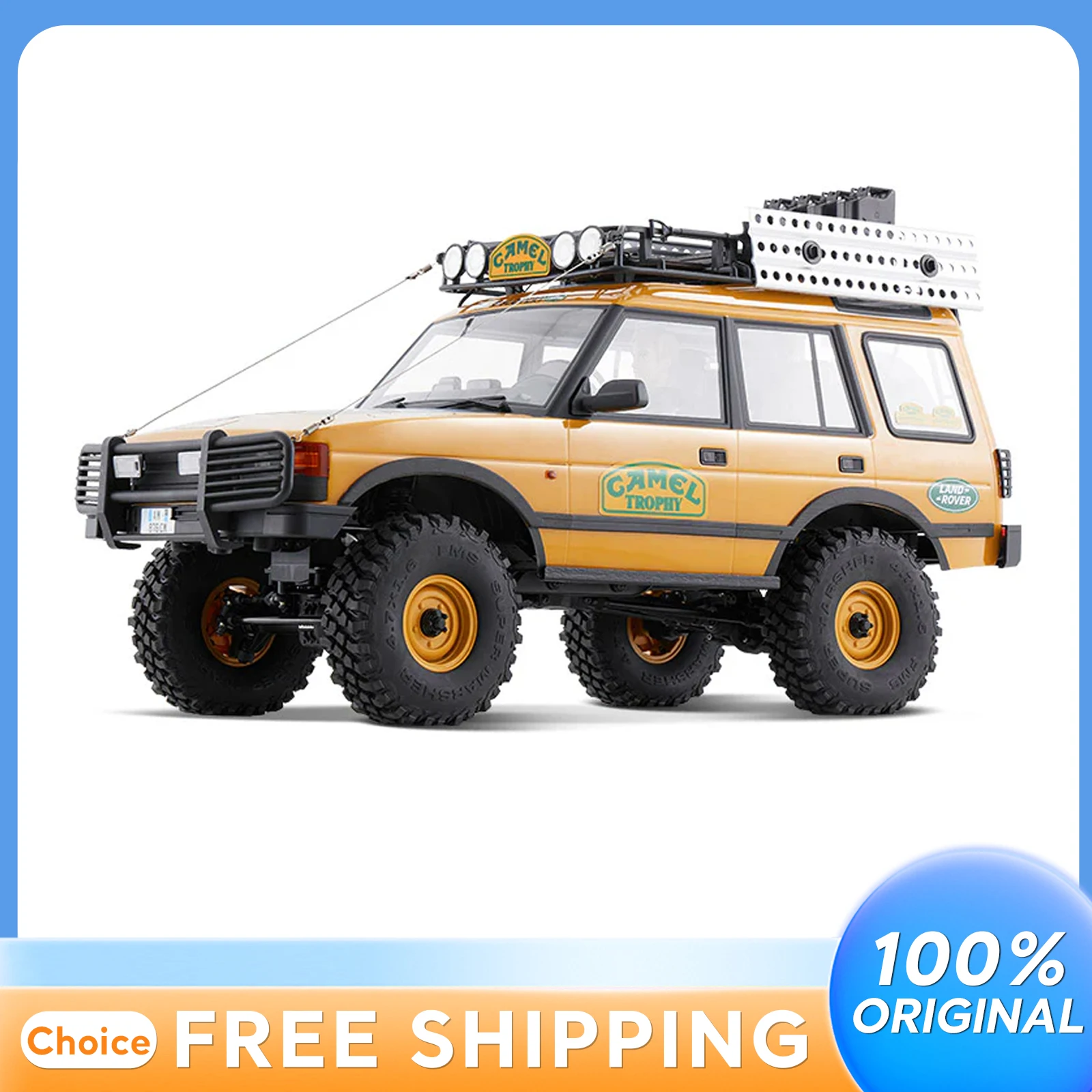 

FMS 1:10 Масштаб FCX10 Большая верблюжья чашка RC Модель Электрический внедорожник с дистанционным управлением Моделирование Альпинистский автомобиль Игрушки Подарки