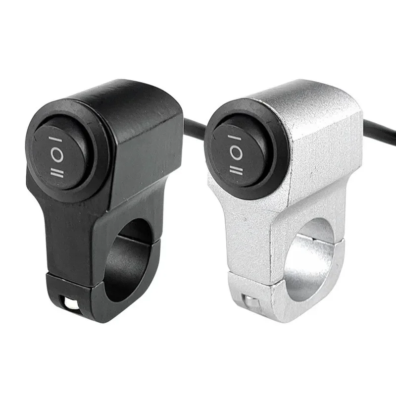 22mm 7/8in Motorcycle Handlebar Headlight ON/OFF Switch Light Button  Fog Spotlight Switch