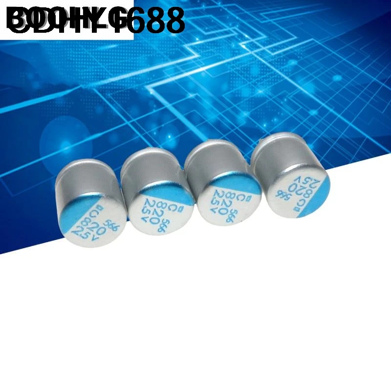 100 шт. 820 мкФ 2,5 В NCC PSC серии 8x8 мм супер низкий ESR 2,5 В 820 мкФ для материнской платы VGA твердотельные конденсаторы