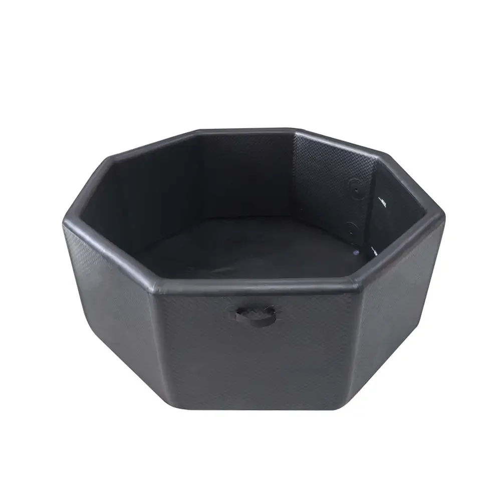 

STLFDrop Stitch Ice Bath Recovery Pod Cold Plunge Tub Pool Large Size Octagonal Portable Ice Bucket Ice Bath