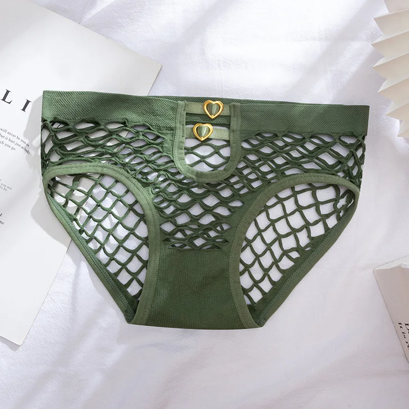 Women Panties Hollow Out Lingerie Sexy Panties Women Elasticity Underwear Temptation G String Female Seamless Briefs Underpants