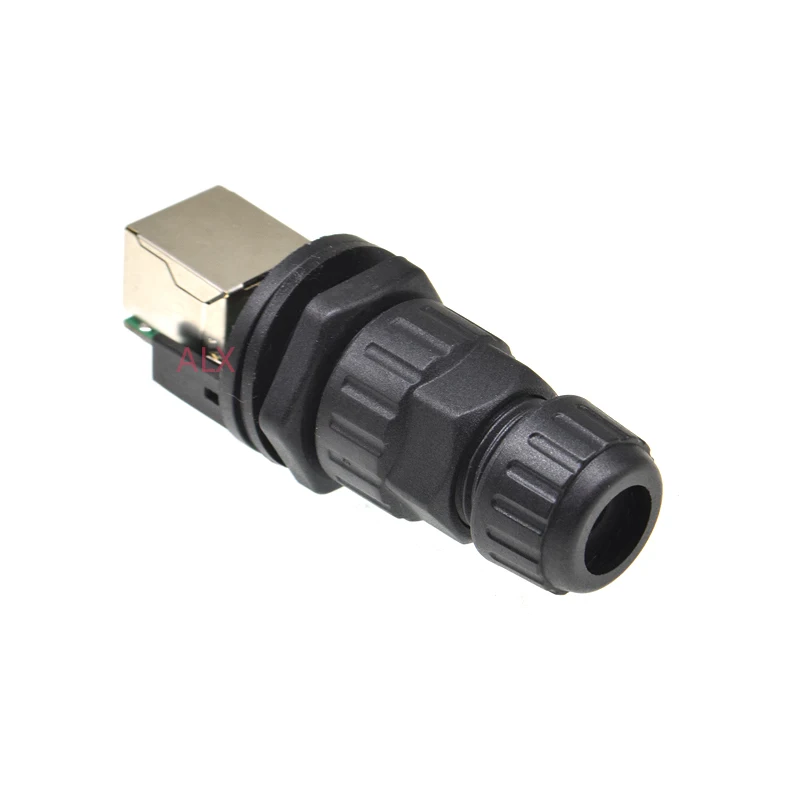 1pcs Rj45 Female Socket Waterproof Connector Ip68 Rj45 Female To Female Network Ethernet Adapter