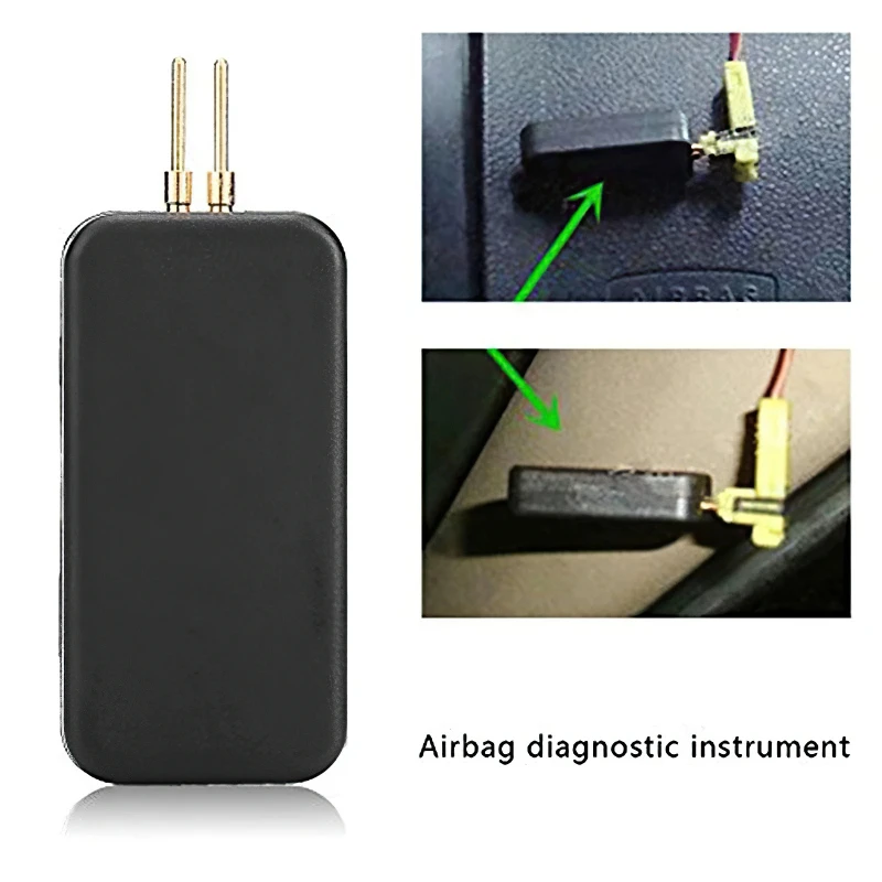 ชุดเครื่องมือทดสอบถุงลมนิรภัยรถยนต์ 10 ชิ้น เครื่องมือทดสอบความต้านทานถุงลมนิรภัยอเนกประสงค์ เครื่องจำลองรหัสข้อผิดพลาด ชุดวินิจฉัย สำหรับซ่อมรถยนต์