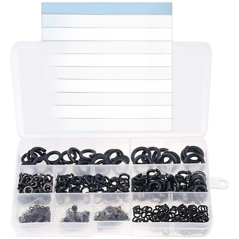 Split Washer Set Spring Washer For Automotive Repair Carbon Steel Construction High Strength Design Anti-loosening Function