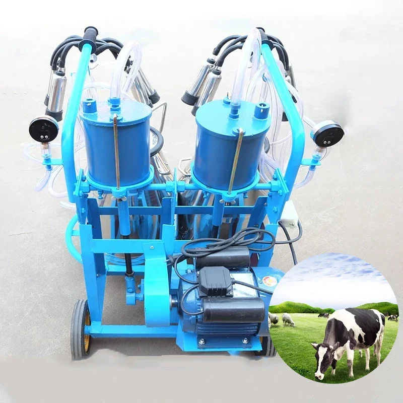 2023 Hot Selling Cow Goats Milk Machine Small Scale Goat Milking Machine Portable Price Milking Machines for Dairy Cows