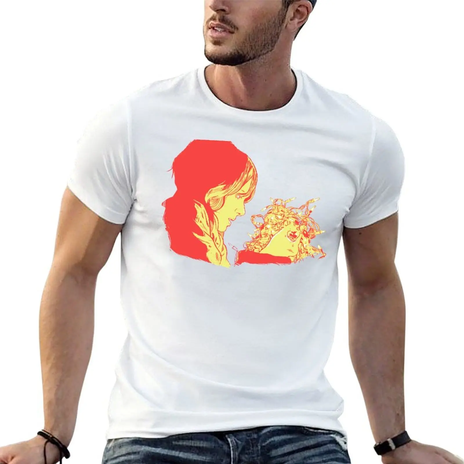 Soyez-vous en vie? T-shirt basique uni pour le printemps et l'été