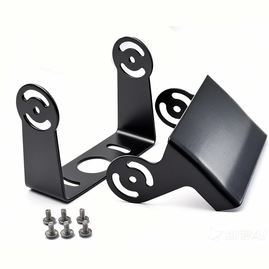 QXNY Metal Backup Camera Bracket Car Backup Rear View Camera Mounting Kit for Truck Trailer/Bus/Van/Pickup/RV/Lorry