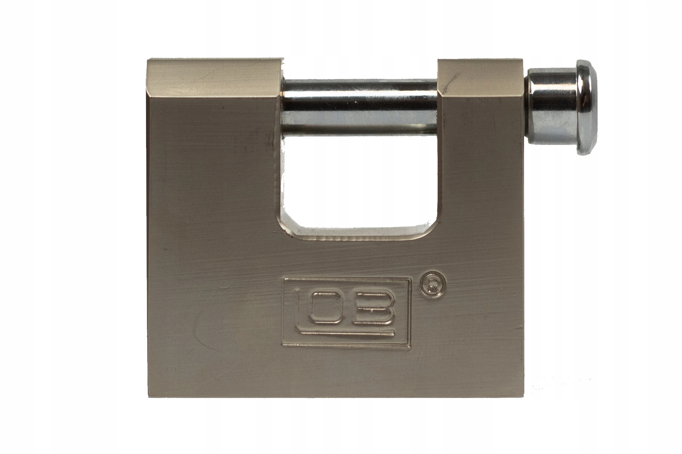 Hangslot met satijnen schacht van 50 mm