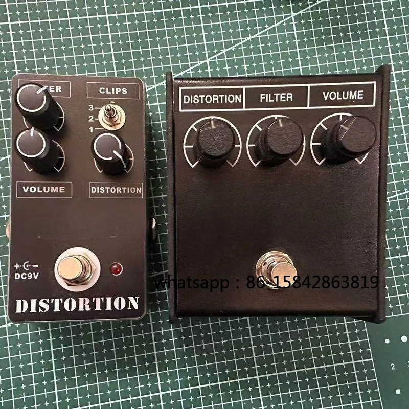 

Replica Mouse Guitar Single Piece LM308 Chip Distortion Single Piece Manual DIY Kit Spare Parts