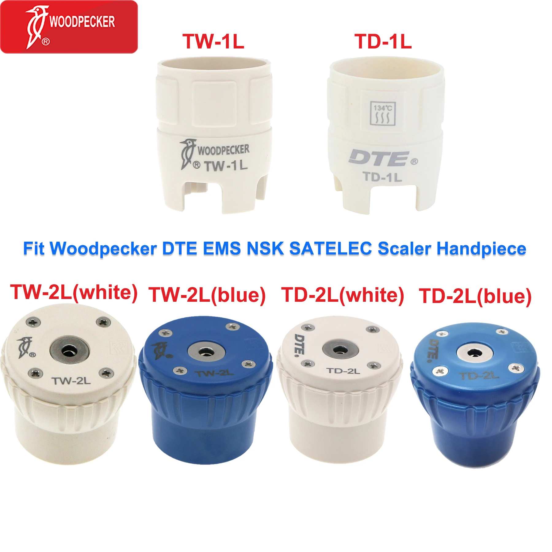 Woodpecker DTE Dental Ultrasonic Scaler Torque Wrench Scaler Tips key TW-1L TW-2L Fit EMS SATELEC NSK Scaler Handpiece