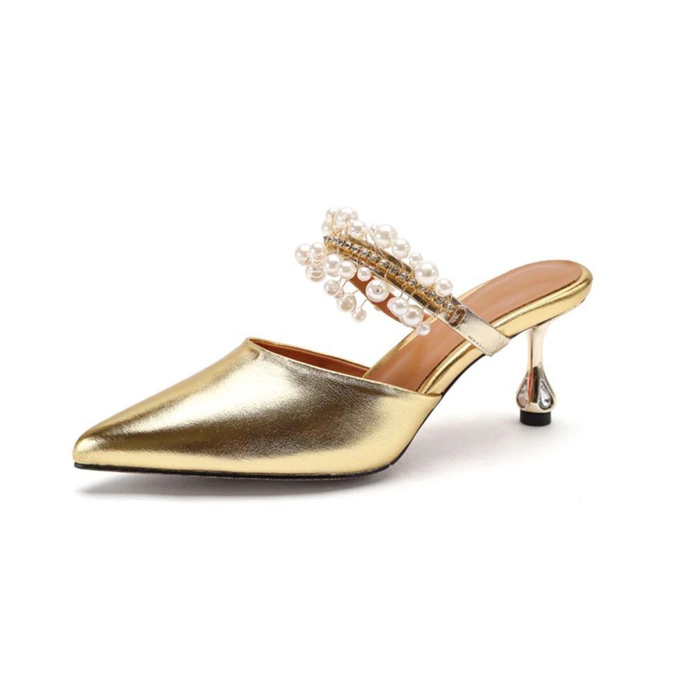 

Женские сандалии, летние повседневные прогулочные деловые тапочки с закрытым носком, вечерние, банкетные, удобные повседневные прогулочные деловые тапочки на одну ногу B1958