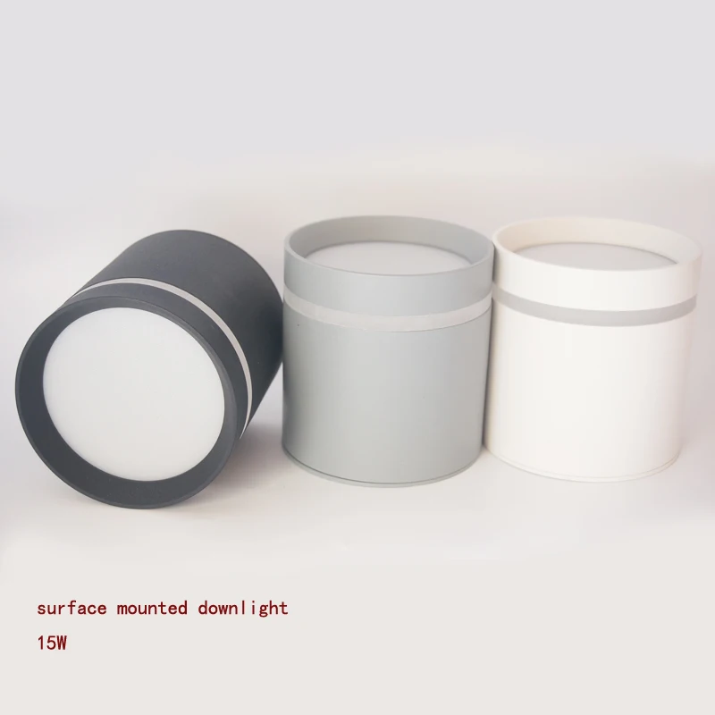 

Потолочный потолочный светильник поверхностного монтажа для потолочных светодиодных светильников 15 Вт, светодиодные точечные светильники, потолочные светильники, освещение