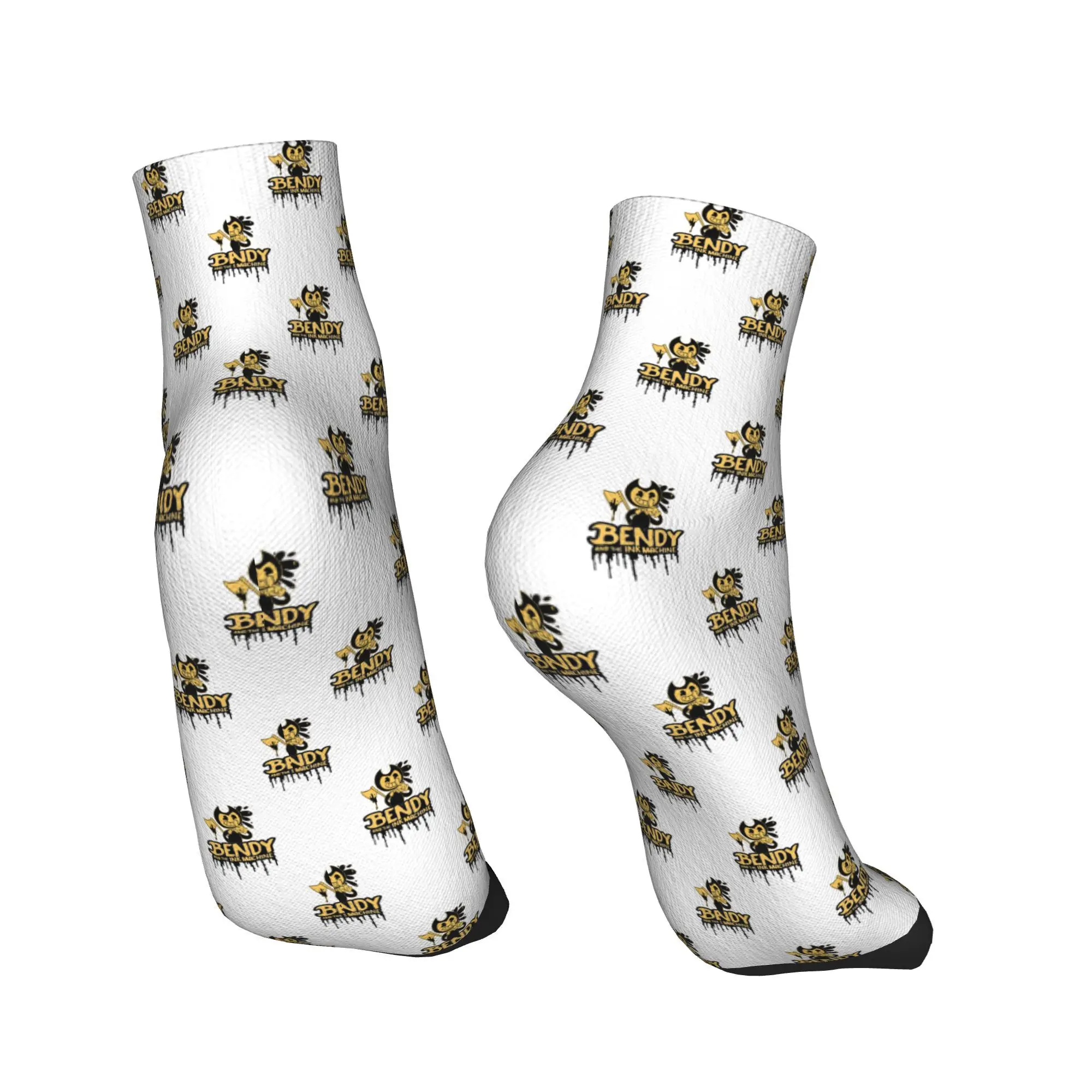 Calzini per tutte le stagioni bendy and the dark revival Calzini Harajuku di alta qualità Calze alla moda per uomo Donna Regali di Natale