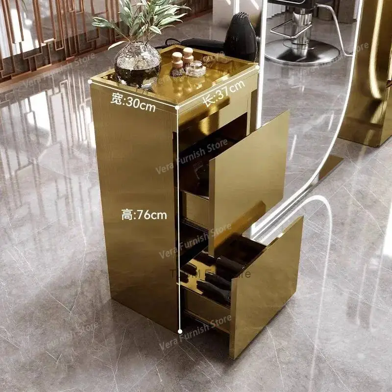 

Auxiliar Luxury Premium De Storage Portable Trolley Para Simple Salon Trolley Salón Trendy Carrito Belleza Salon Furniture