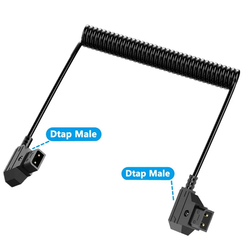 Daily D-TAP Dual Head Adapter Cable For V-Port Cameras, B-Type Antong, 12V-24V High Current  For Various Camera Models