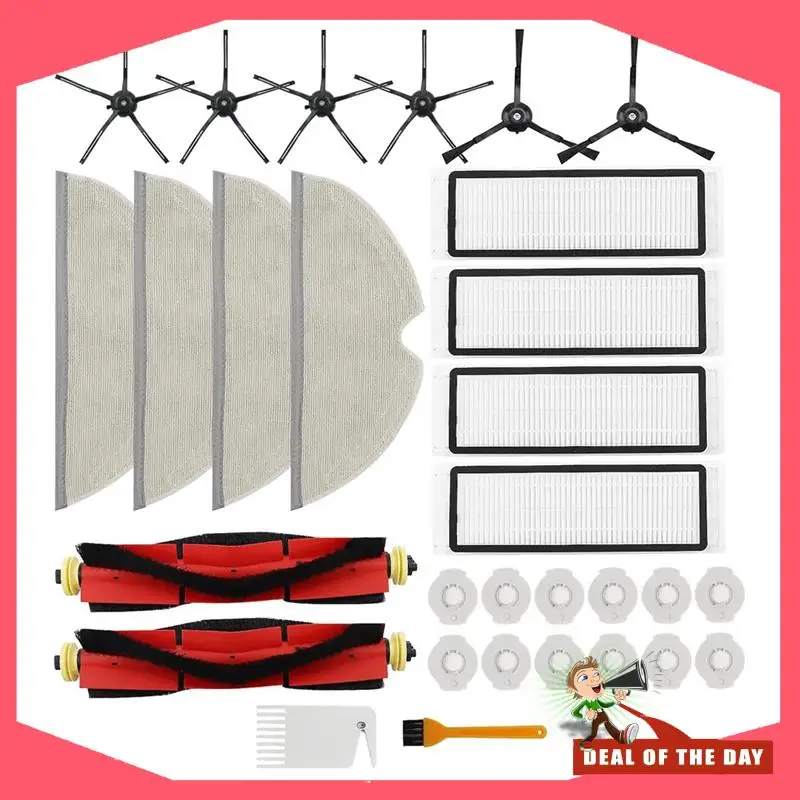 24-Hour Delivery Replacement Spare Parts Accessories For Roborock S6 Pure, S6, E4, S4 Max, S6 Maxv, S5, S5 Max, S4, E20 E25 E35