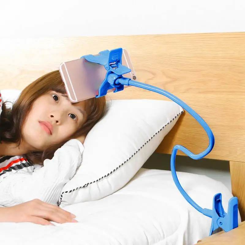 Крепление для телефона на кровать, гибкое изголовье, прикроватный ленивый кронштейн, многофункциональная подставка с длинным кронштейном для телефона, прикроватная тумбочка для спальни