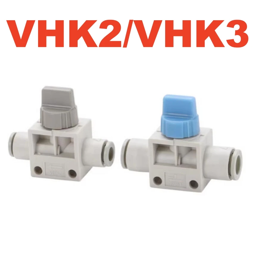 VHK Series SMC type VHK2 VHK3 Manual Valve PHV Fitting Pneumatic Accessories Switching Regulator 4/6/8/10/12 VHK2-04F-04F