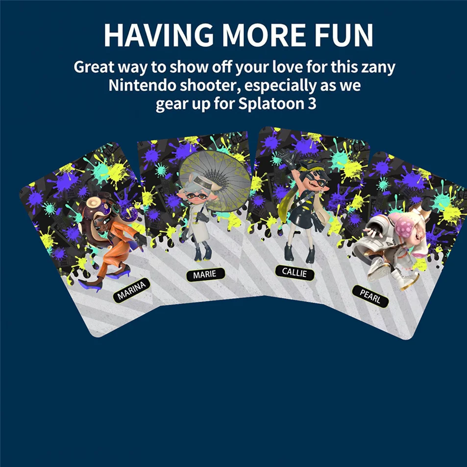 2026 Neuestes beliebtes Action-Shooter-Spiel im Drittpersonen-Perspektive mit Ölgemälde-Motiven, NFC-Kleinformatkarte, Sammelkarte – Detail 6