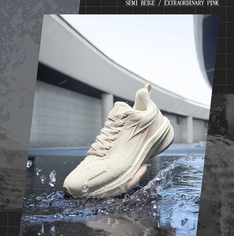 361 Degrees Rain-Block 8.0 Damen-Laufschuhe, mit Fleece gefüttert, wasserdicht, rutschfest, warm, bequem, Turnschuhe für Damen, 682542224 – Detail 33
