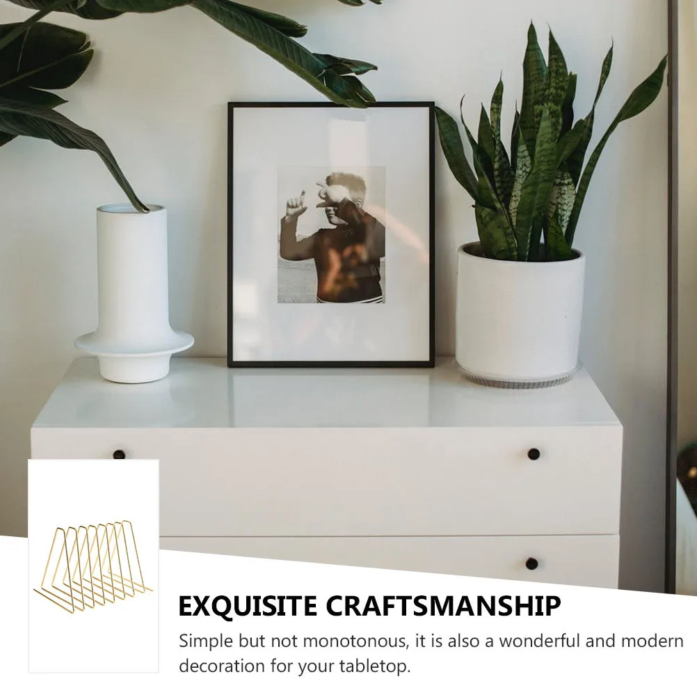 

1Pcs Adjustable Triangle Iron Bookshelf Retractable Desktop Book Stand Book Organizer Storage Rack for Office Home Study Room