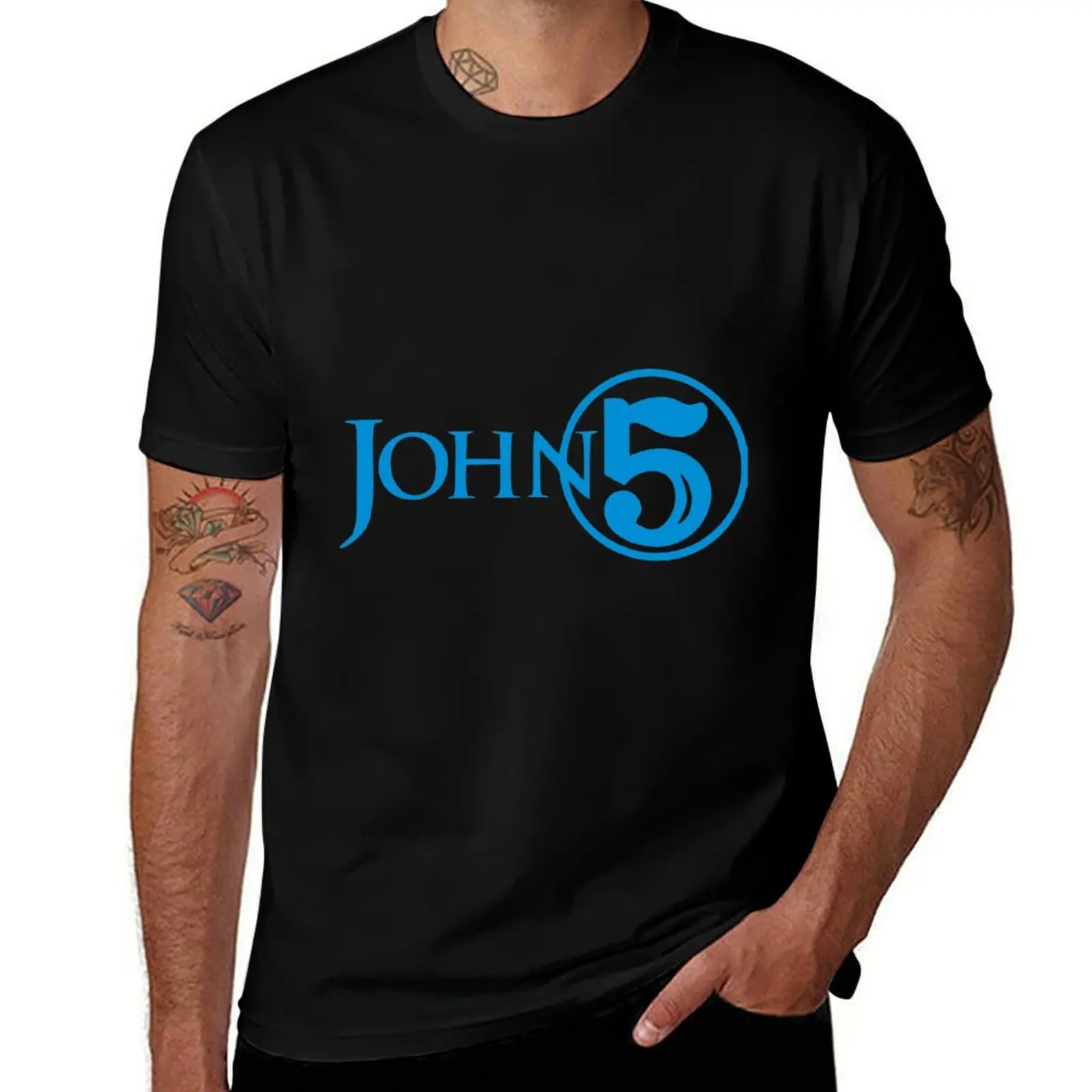 

john 5 T-Shirt plain custom t shirt designer shirts plain black t shirts men