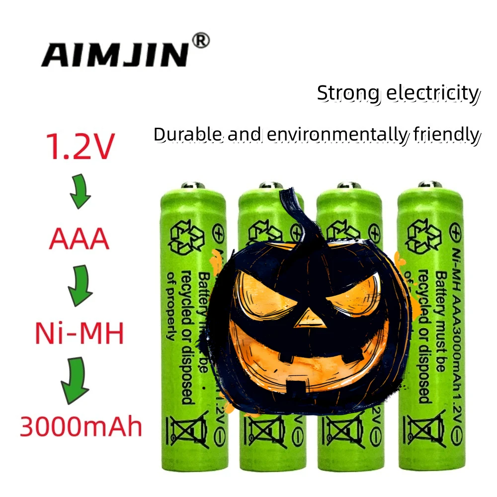 

2026 1.2V NI-MH 3000mAh AAA Rechargeable Battery For Electric Toothbrush Flashlight Mouse Clock Toy Keyboard Watch 3A Battery