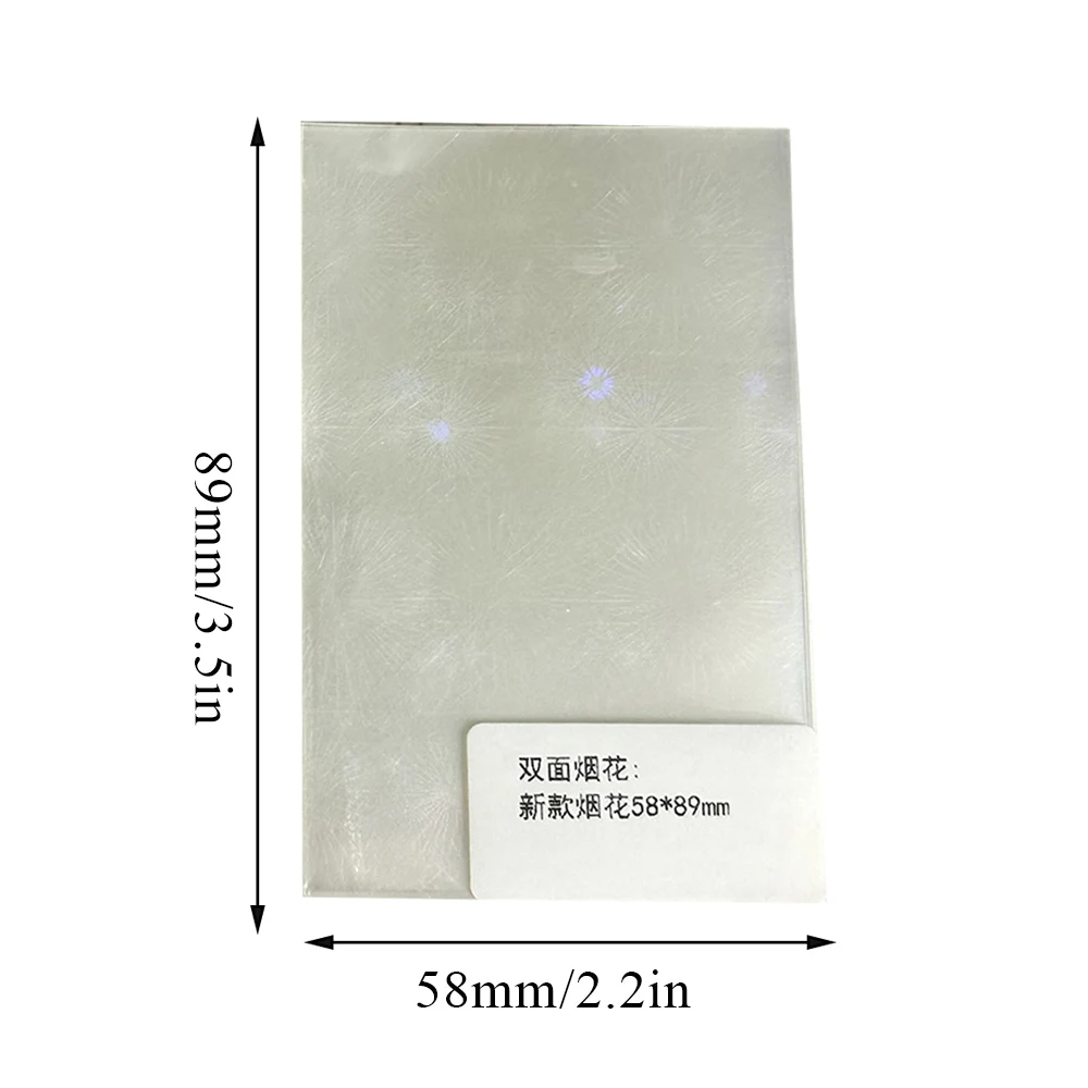 50 шт./упаковка, блестящие Чехлы для фотографий