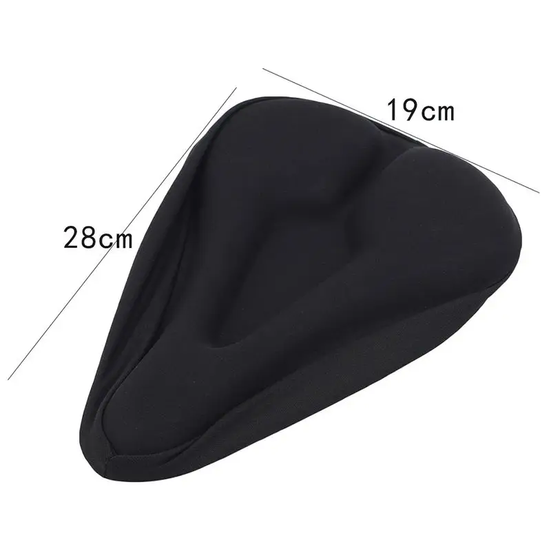 3D Soft Thickened Bicycle Seat Breathable Bicycle Saddle Seat Cover Comfortable Foam Seat Mountain Bike Cycling Pad CushionCover image 5