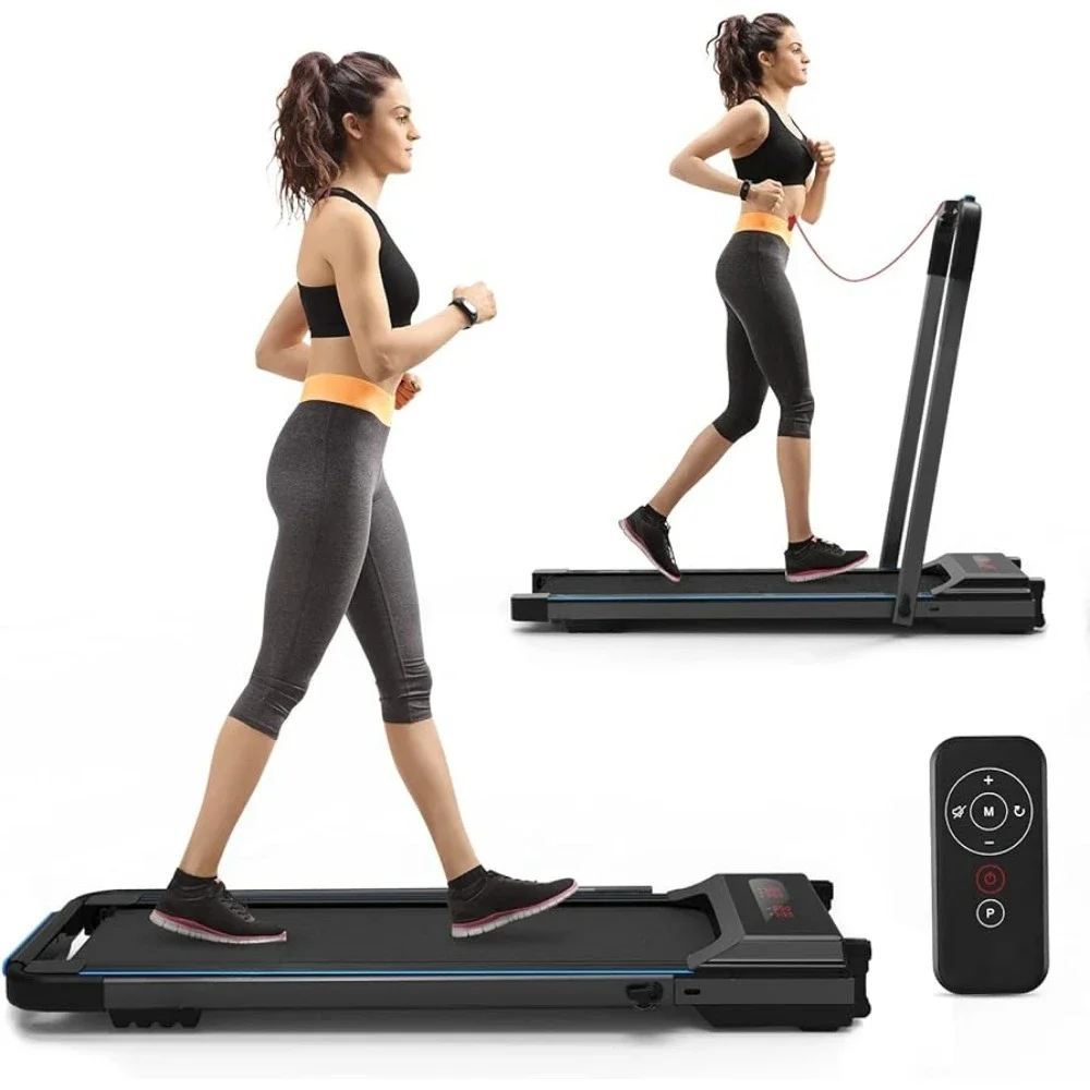 Treadmill Under Desk  2 in 1 Walking Pad,  Walking and Jogging Machine with Remote Control for Home and Office Workout Treadmill